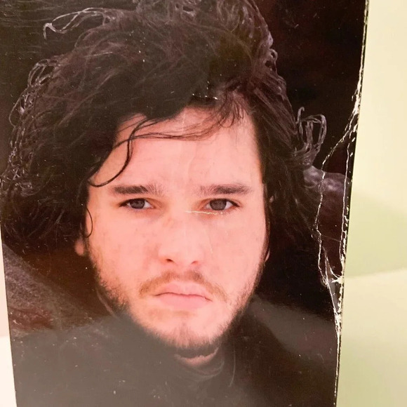 2014  Game Of Thrones Jon Snow Action Figure Dark Horse Deluxe HBO - Picture 14 of 16